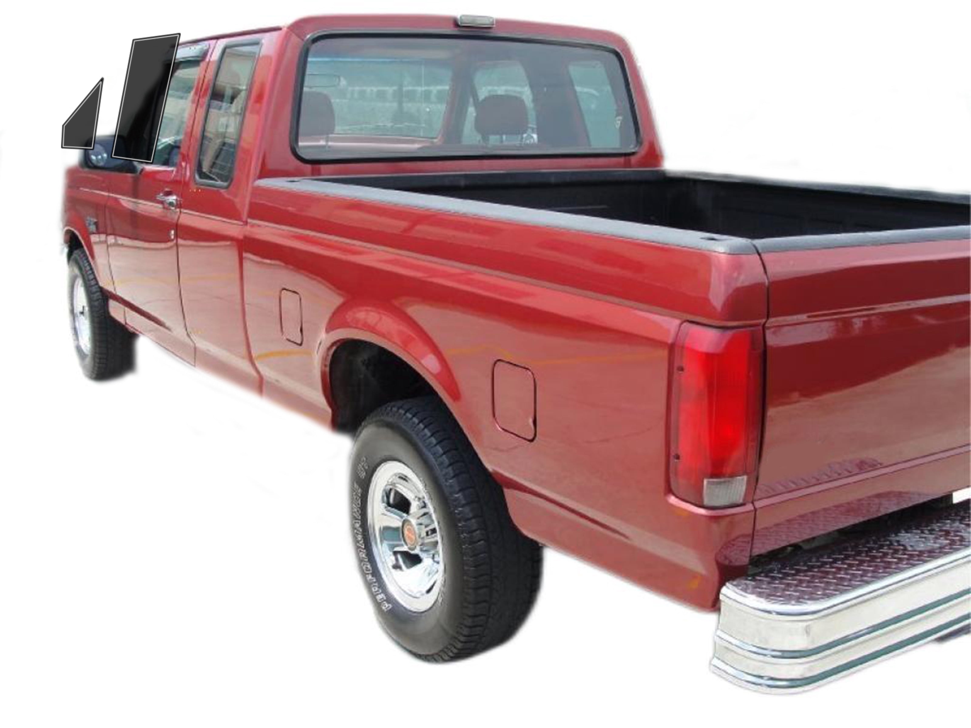 Haiy Co - PreCut 2Ply 25% Window Tint Film Kit For 1992-1996 Ford F150 ...