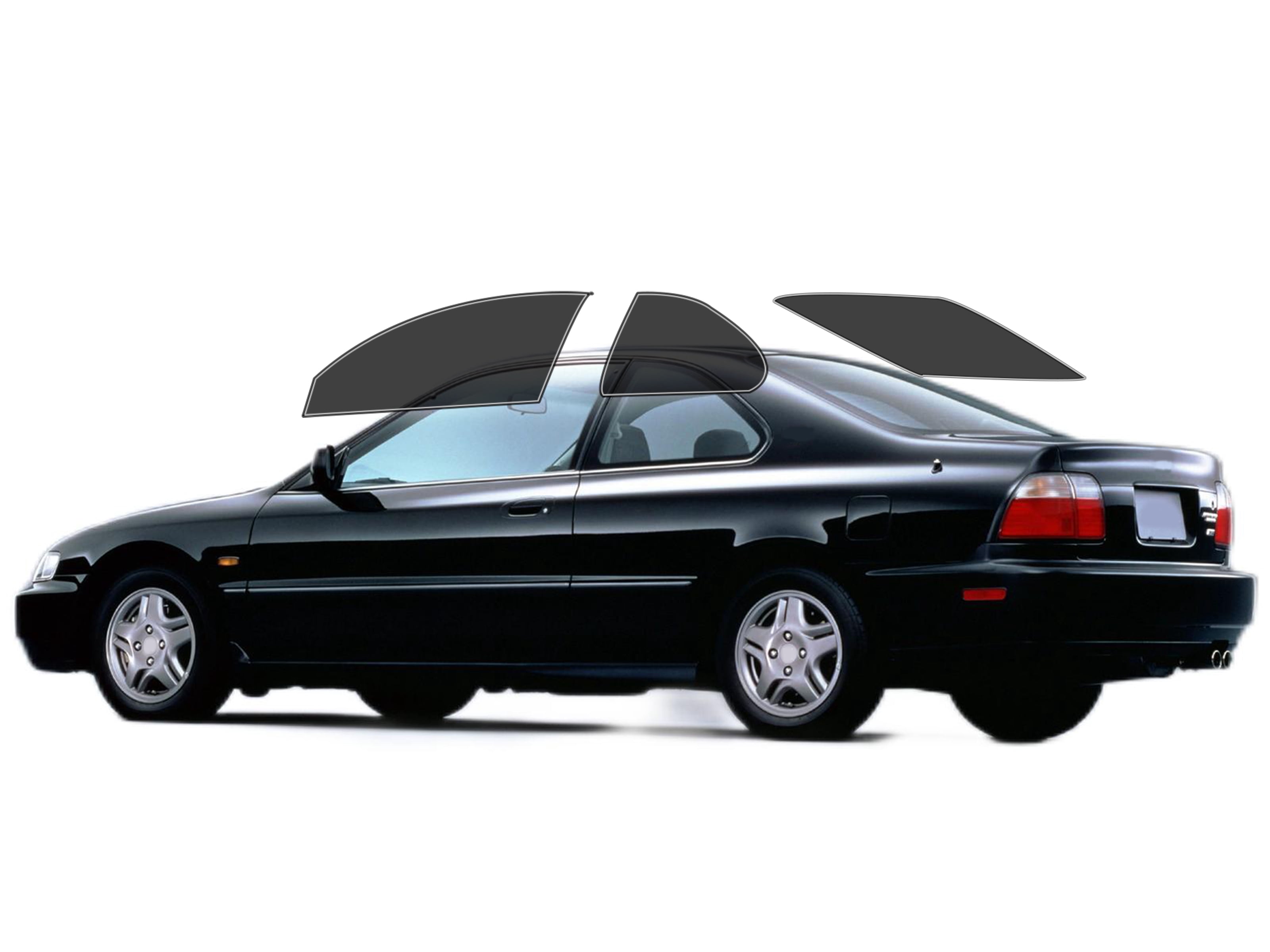 ALPINE CERAMIC PRECUT WINDOW TINT FOR HONDA ACCORD 2DR COUPE 08-12 SUN STRIP