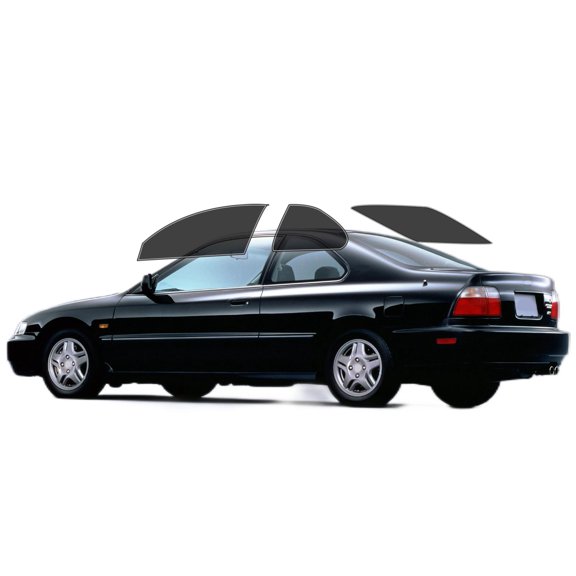 Haiy Co - PreCut 2Ply 25% Window Tint Film Kit For 1994-1997 Honda Accord Coupe -Side+Rear Window