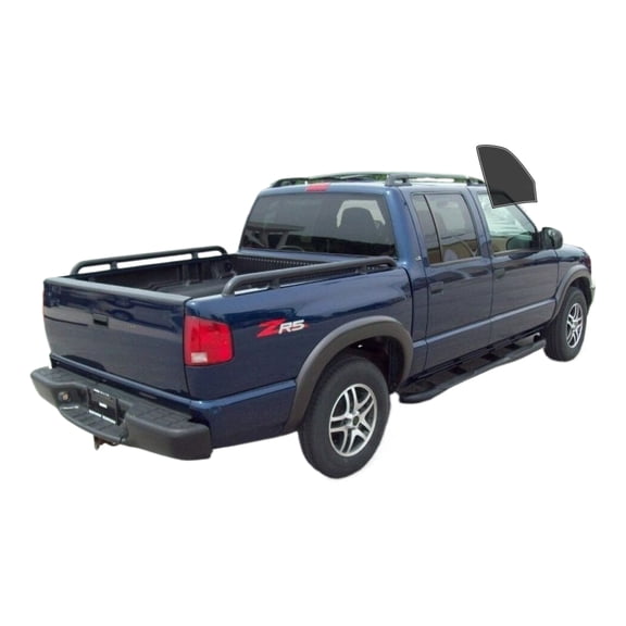 Haiy Co - PreCut 2Ply 25% Window Tint Film Kit For 1994-2004 Chevrolet S10 Crew -Front Windows