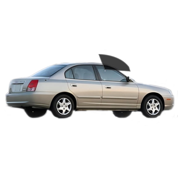 Haiy Co - PreCut 2Ply 25% Window Tint Film Kit For 2001-2006 Hyundai Elantra Sedan -Front Windows