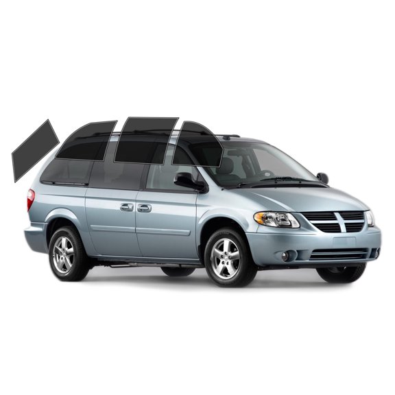 Haiy Co - PreCut 2Ply 25% Window Tint Film Kit For 2001-2007 Dodge Grand Caravan -Side+Rear Window