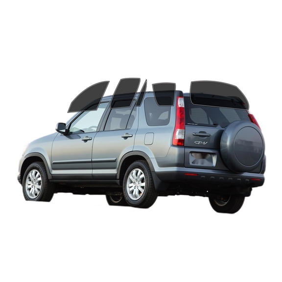 Haiy Co - PreCut 2Ply 25% Window Tint Film Kit For 2002-2006 Honda CRV -Side+Rear Window