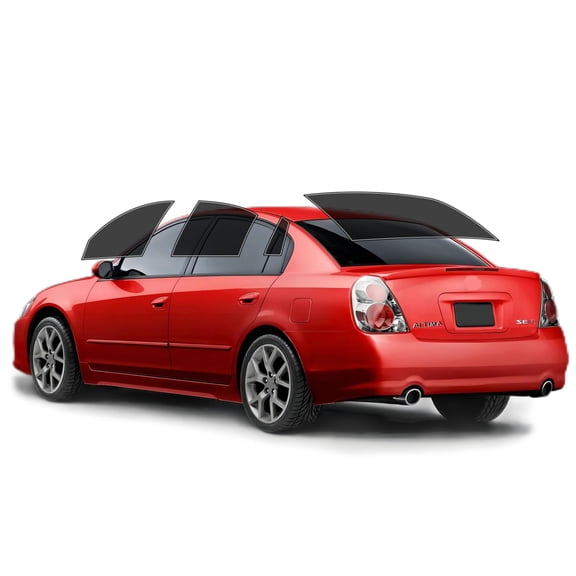 Haiy Co - PreCut 2Ply 25% Window Tint Film Kit For 2002-2006 Nissan Altima Sedan -Side+Rear Window