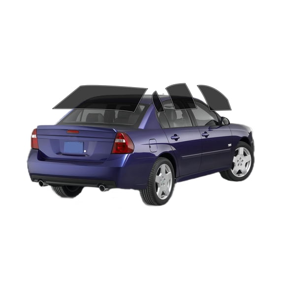 Haiy Co - PreCut 2Ply 25% Window Tint Film Kit For 2004-2007 Chevrolet Malibu Sedan -Side+Rear Window
