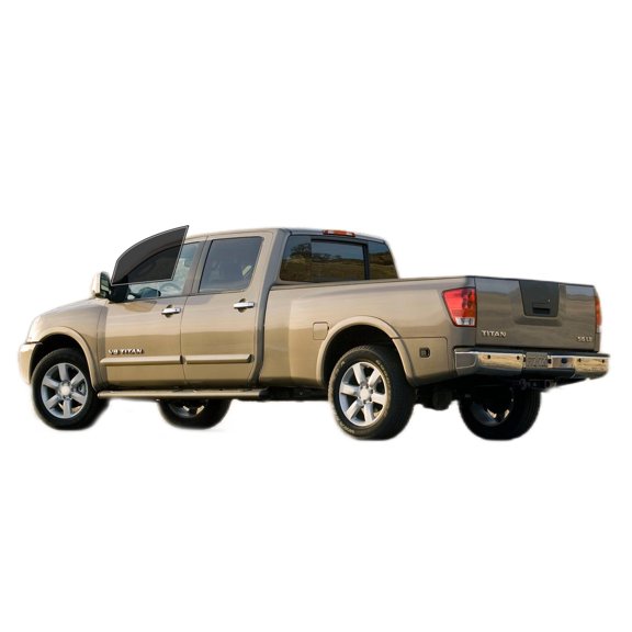 Haiy Co - PreCut 2Ply 25% Window Tint Film Kit For 2004-2015 Nissan Titan Crew -Front Windows