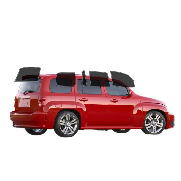 Haiy Co - PreCut 2Ply 25% Window Tint Film Kit For 2006-2011 Chevrolet HHR -Side+Rear Window