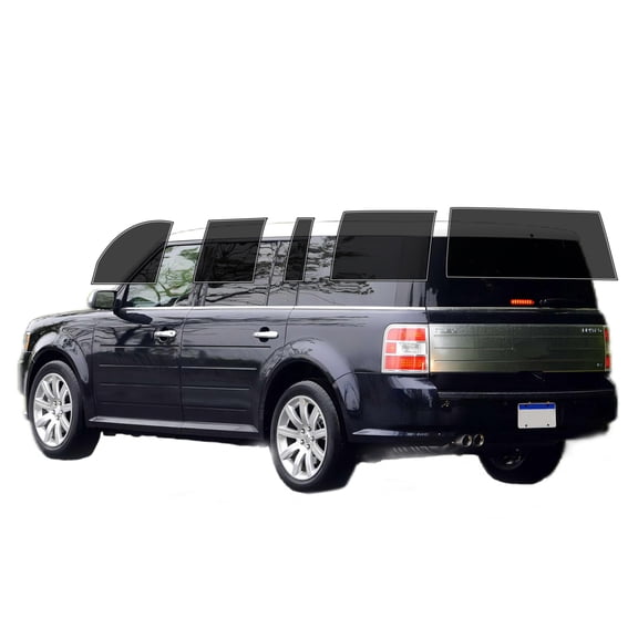 Haiy Co - PreCut 2Ply 25% Window Tint Film Kit For 2009-2012 Ford Flex -Side+Rear Window