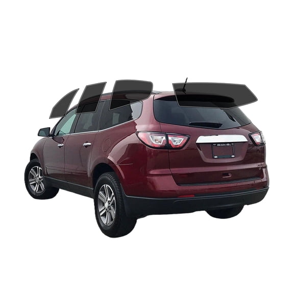 Haiy Co - PreCut 2Ply 25% Window Tint Film Kit For 2009-2017 Chevrolet Traverse -Side+Rear Window