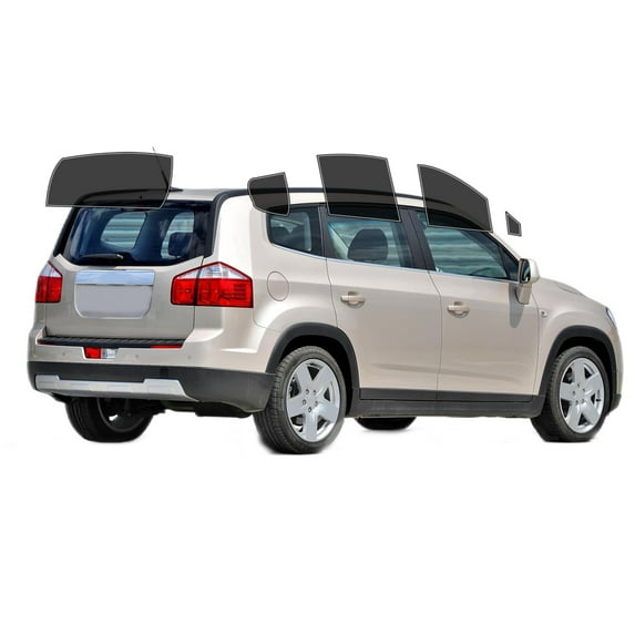 Haiy Co - PreCut 2Ply 25% Window Tint Film Kit For 2012-2014 Chevrolet Orlando -Side+Rear Window