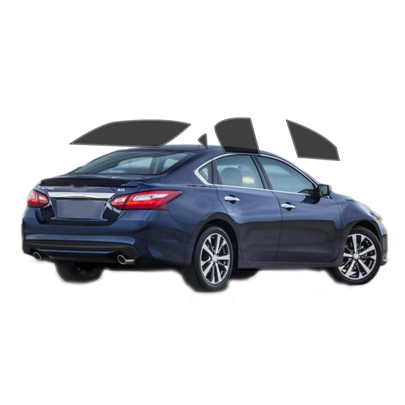 Haiy Co - PreCut 2Ply 25% Window Tint Film Kit For 2013-2018 Nissan Altima Sedan -Side+Rear Window