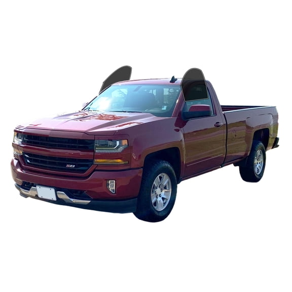Haiy Co - PreCut 2Ply 25% Window Tint Film Kit For 2014-2018 Chevrolet Silverado 1500 Regular -Front Windows