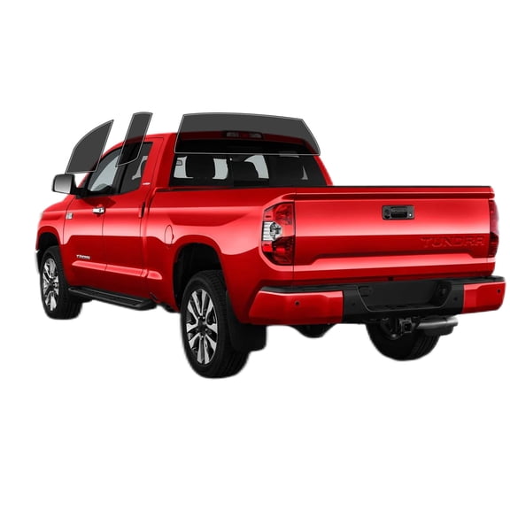 Haiy Co - PreCut 2Ply 25% Window Tint Film Kit For 2014-2021 Toyota Tundra Double -Side+Rear Window