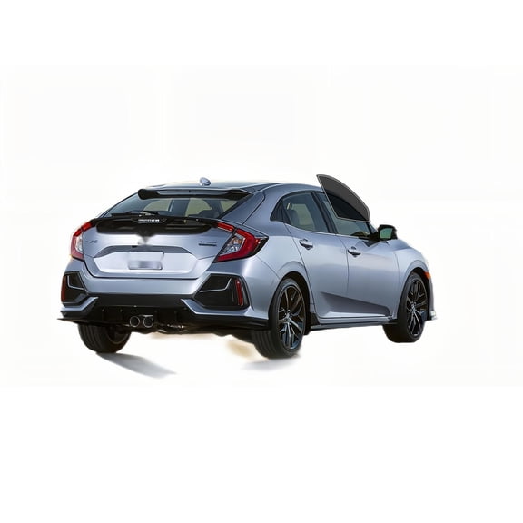 Haiy Co - PreCut 2Ply 25% Window Tint Film Kit For 2016-2021 Honda Civic Hatchback -Front Windows