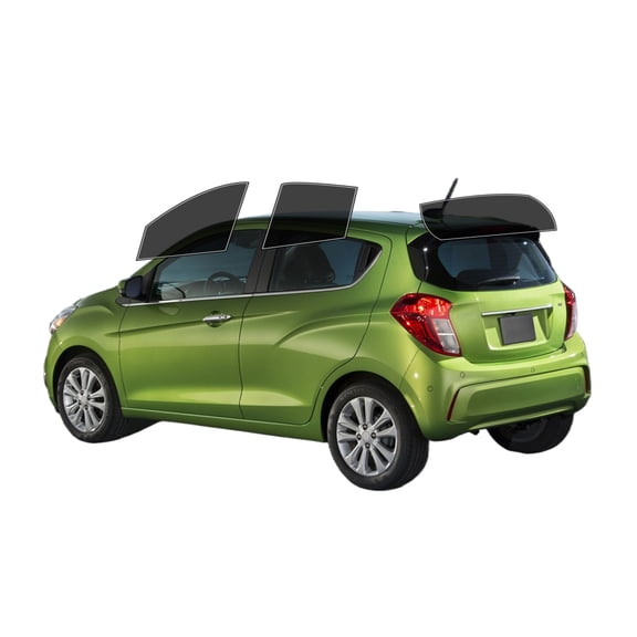 Haiy Co - PreCut 2Ply 25% Window Tint Film Kit For 2016-2022 Chevrolet Spark -Side+Rear Window