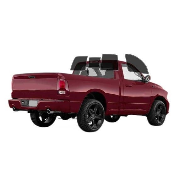 Haiy Co - PreCut 2Ply 25% Window Tint Film Kit For 2019-2024 RAM 1500 Regular -Side+Rear Window