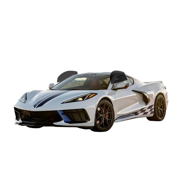 Haiy Co - PreCut 2Ply 25% Window Tint Film Kit For 2020-2025 Chevrolet Corvette Convertible -Front Windows