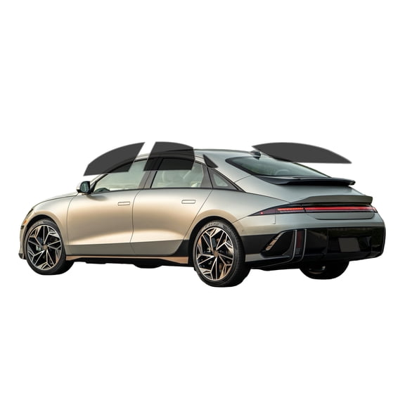 Haiy Co - PreCut 2Ply 25% Window Tint Film Kit For 2023-2025 Hyundai Ioniq 6 Sedan 4Door -Side+Rear Window