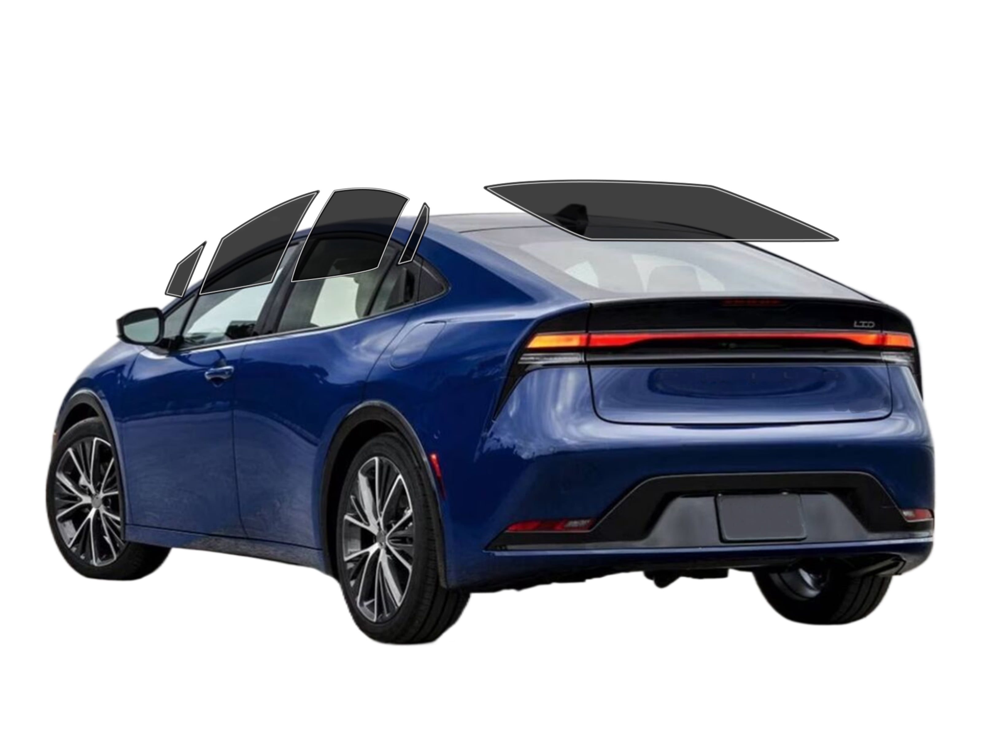 Haiy Co - PreCut 2Ply 25% Window Tint Film Kit For 2023-2025