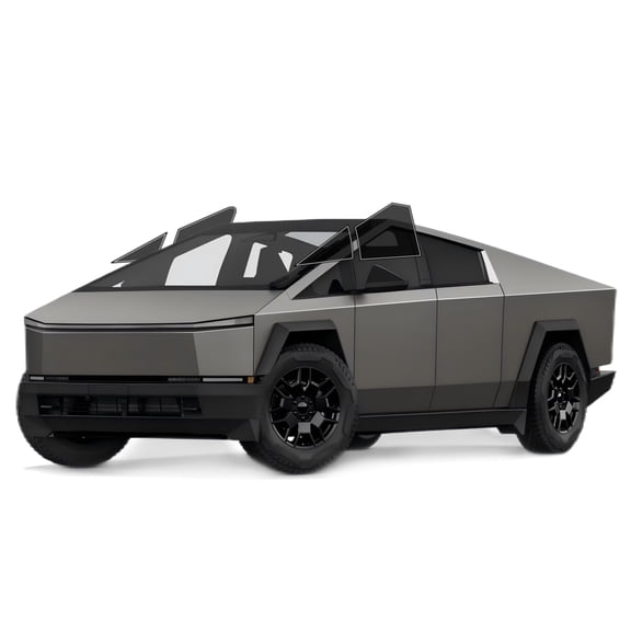 Haiy Co - PreCut 2Ply 25% Window Tint Film Kit For 2024-2025 Tesla Cybertuck Crew -Front Windows