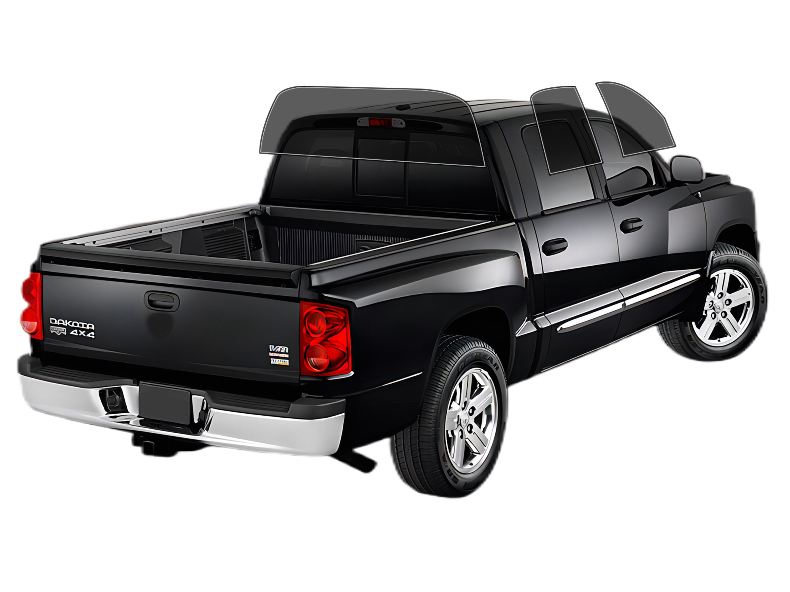 Precut All Window Tint Kit for Dodge Dakota Quad Cab 2000-2004 | Precut Window Tint Kit