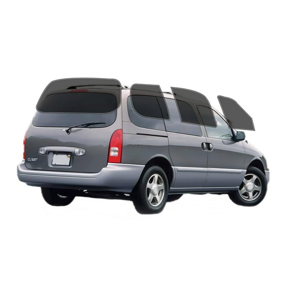Haiy Co - PreCut 2Ply 35% Window Tint Film Kit For 1999-2002 Nissan Quest -Side+Rear Window
