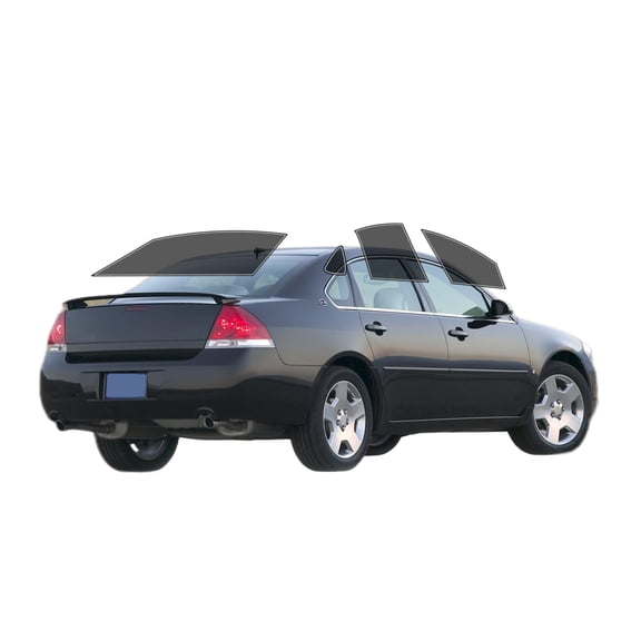 Haiy Co - PreCut 2Ply 35% Window Tint Film Kit For 2006-2013 Chevrolet Impala -Side+Rear Window