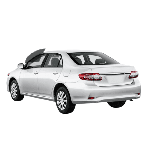 Haiy Co - PreCut 2Ply 35% Window Tint Film Kit For 2009-2013 Toyota Corolla Sedan -Front Windows