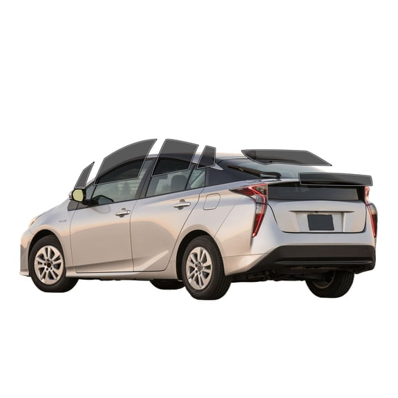 Haiy Co - PreCut 2Ply 35% Window Tint Film Kit For 2010-2015 Toyota Prius -Side+Rear Window