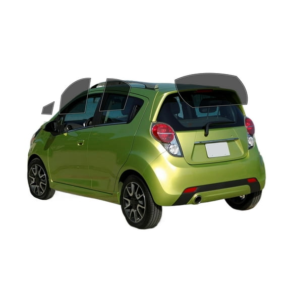 Haiy Co - PreCut 2Ply 35% Window Tint Film Kit For 2011-2015 Chevrolet Spark -Side+Rear Window