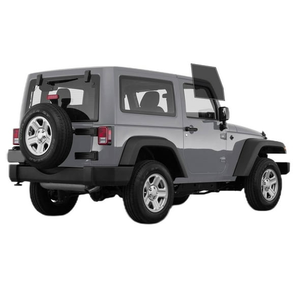 Haiy Co - PreCut 2Ply 35% Window Tint Film Kit For 2011-2017 Jeep Wrangler 2Door -Front Windows