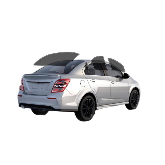 Haiy Co - PreCut 2Ply 35% Window Tint Film Kit For 2012-2020 Chevrolet Sonic Sedan -Front Windows