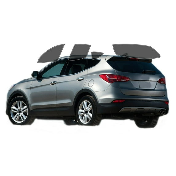 Haiy Co - PreCut 2Ply 35% Window Tint Film Kit For 2013-2018 Hyundai Santa Fe Sport -Side+Rear Window