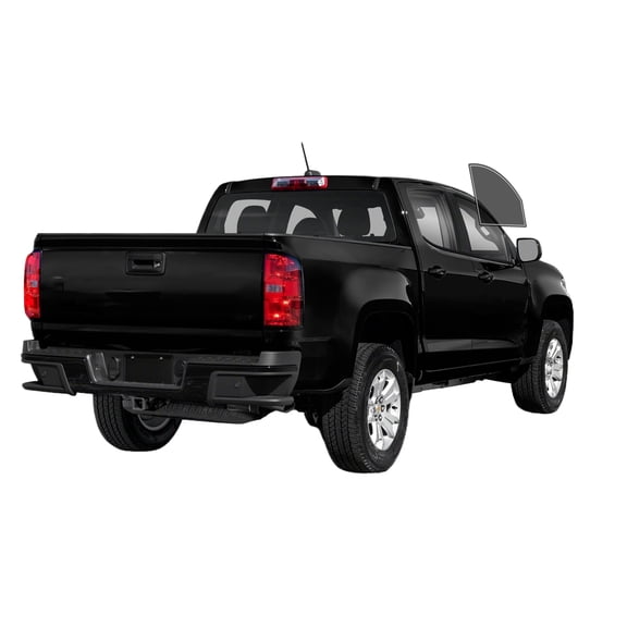 Haiy Co - PreCut 2Ply 35% Window Tint Film Kit For 2015-2022 Chevrolet Colorado Crew Cab -Front Windows