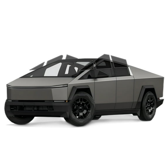 Haiy Co - PreCut 2Ply 35% Window Tint Film Kit For 2024-2025 Tesla Cybertuck Crew -Side+Rear Window