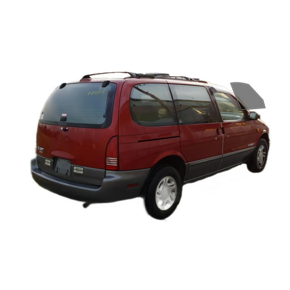 Haiy Co - PreCut 2Ply 50% Window Tint Film Kit For 1993-1998 Nissan Quest -Front Windows