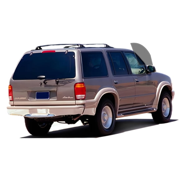 Haiy Co - PreCut 2Ply 50% Window Tint Film Kit For 1995-2001 Ford Explorer 4door -Front Windows