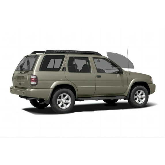 Haiy Co - PreCut 2Ply 50% Window Tint Film Kit For 1996-2004 Nissan Pathfinder -Front Windows