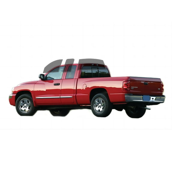 Haiy Co - PreCut 2Ply 50% Window Tint Film Kit For 1997-2004 Dodge Dakota Extended -Side+Rear Window