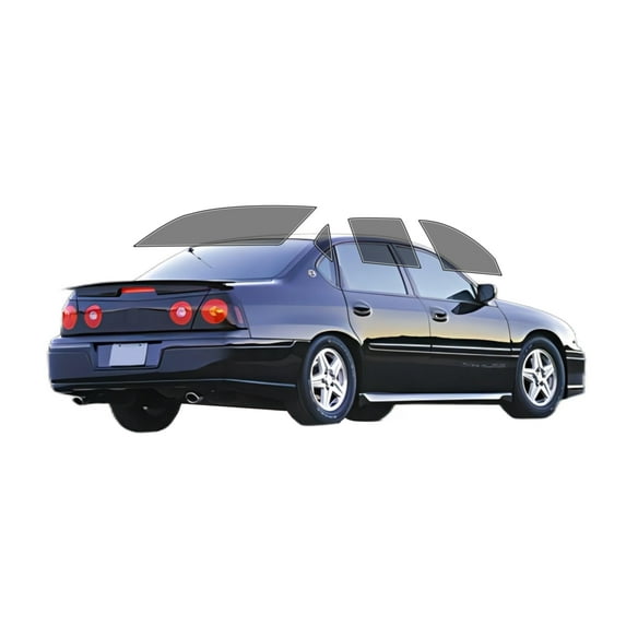 Haiy Co - PreCut 2Ply 50% Window Tint Film Kit For 2000-2005 Chevrolet Impala -Side+Rear Window
