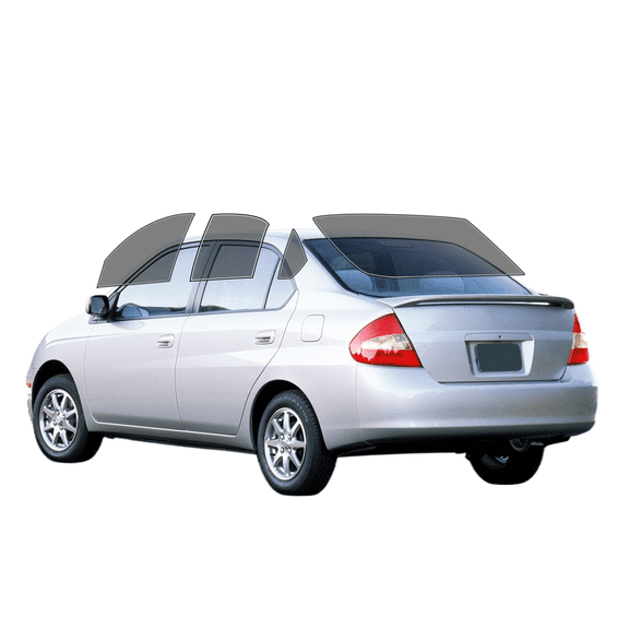 Haiy Co - PreCut 2Ply 50% Window Tint Film Kit For 2001-2003 Toyota Prius -Side+Rear Window