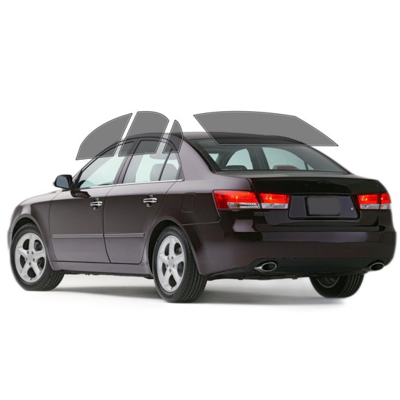 Haiy Co - PreCut 2Ply 50% Window Tint Film Kit For 2002-2005 Hyundai Sonata -Side+Rear Window