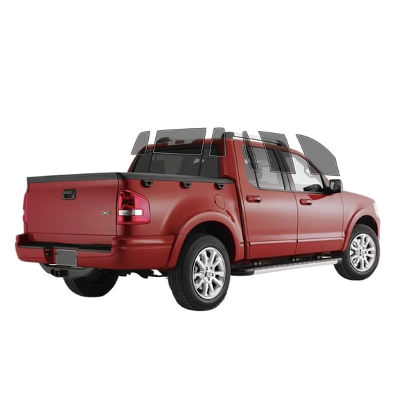 Haiy Co - PreCut 2Ply 50% Window Tint Film Kit For 2007-2010 Ford Explorer Sport Trac -Side+Rear Window