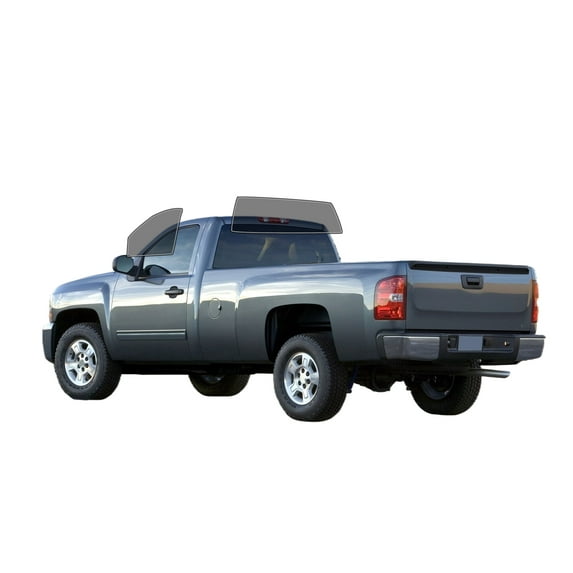Haiy Co - PreCut 2Ply 50% Window Tint Film Kit For 2007-2013 Chevrolet Silverado 1500 Regular -Side+Rear Window