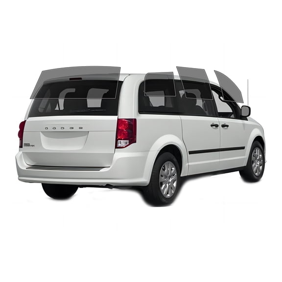 Haiy Co - PreCut 2Ply 50% Window Tint Film Kit For 2008-2020 Dodge Grand Caravan -Side+Rear Window