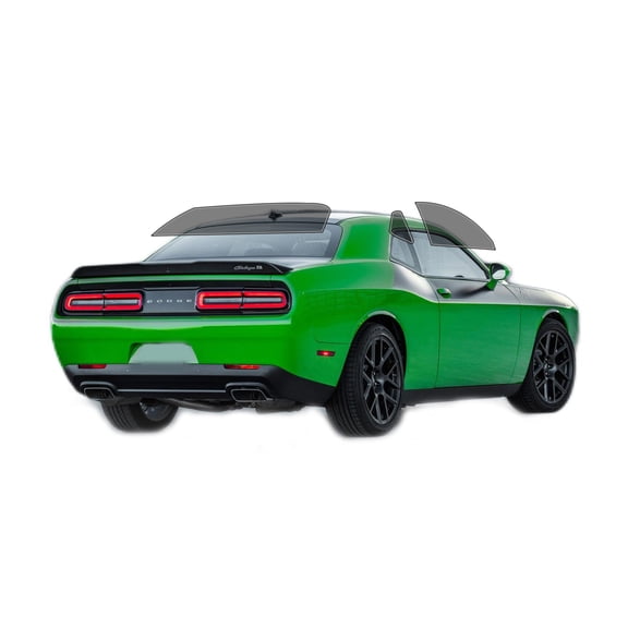 Haiy Co - PreCut 2Ply 50% Window Tint Film Kit For 2008-2023 Dodge Challenger -Side+Rear Window