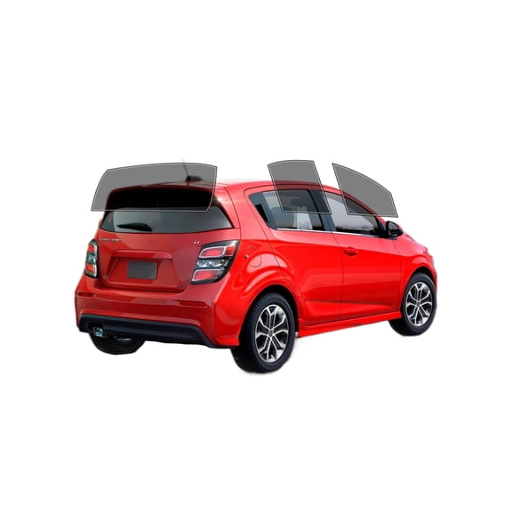 Haiy Co - PreCut 2Ply 50% Window Tint Film Kit For 2012-2020 Chevrolet Sonic Hatch -Side+Rear Window