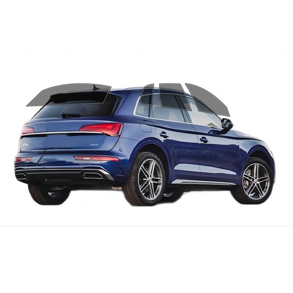 Haiy Co - PreCut 2Ply 50% Window Tint Film Kit For 2018-2024 Audi Q5 SUV -Side+Rear Window