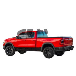 Haiy Co - PreCut 2Ply 50% Window Tint Film Kit For 2019-2024 RAM 1500 Extended -Side+Rear Window