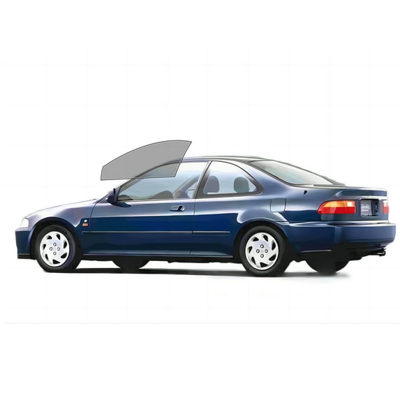 Haiy Co - PreCut 2Ply 70% Window Tint Film Kit For 1993-1995 Honda Civic Coupe -Front Windows